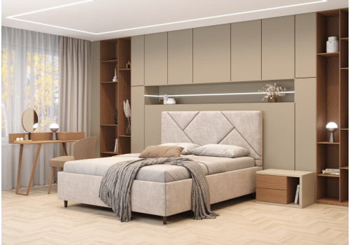 Из ДСП и МДФ, Кровать-подиум Bloom/Блум (1200х1900/2000), фото 8 Из ДСП и МДФ, Кровать-подиум Bloom/Блум (1200х1900/2000)